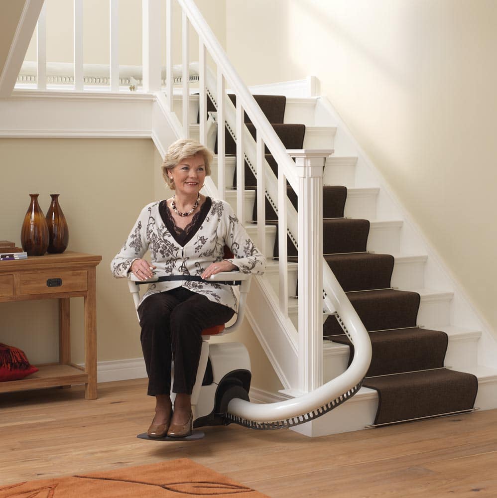 Flow Curved Stairlifts Stairlift Solutions Northern Ireland