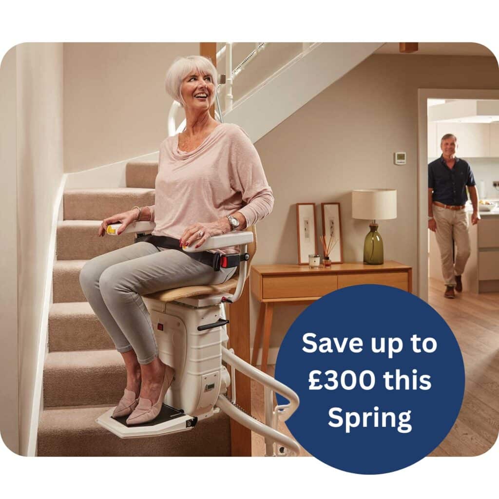 Stairlifts for stairs with a bend